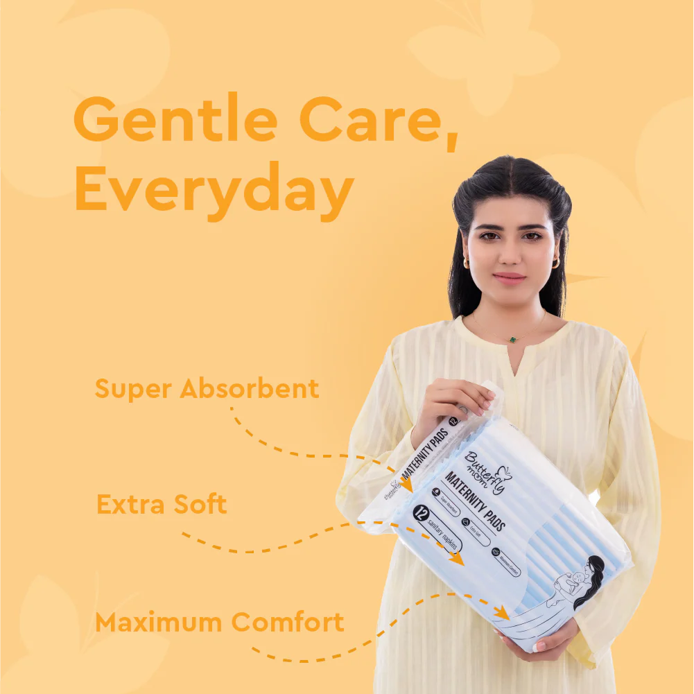 Butterfly Maternity Pads 6 Pcs - Image 4